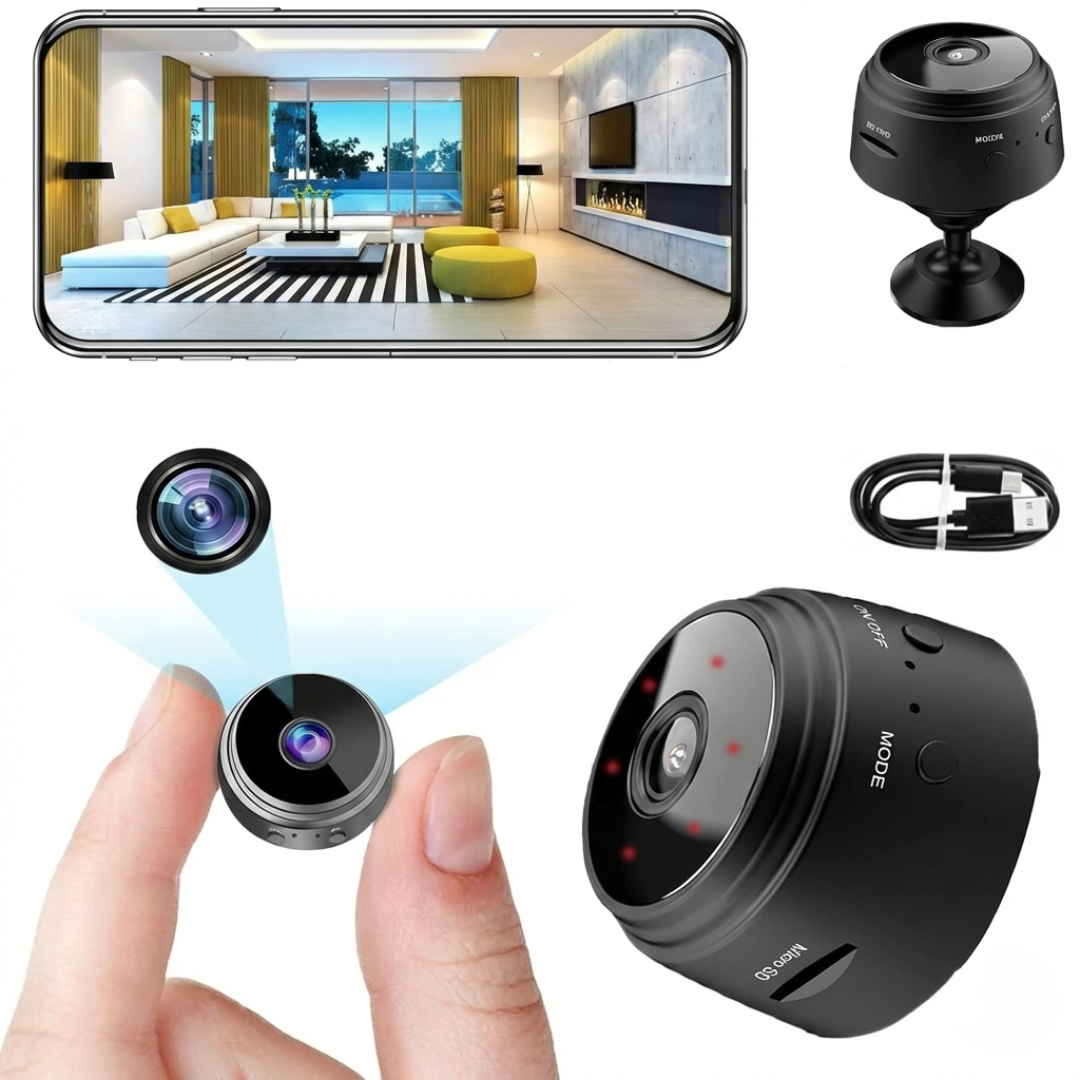 Mini Cámara WiFi 1080P