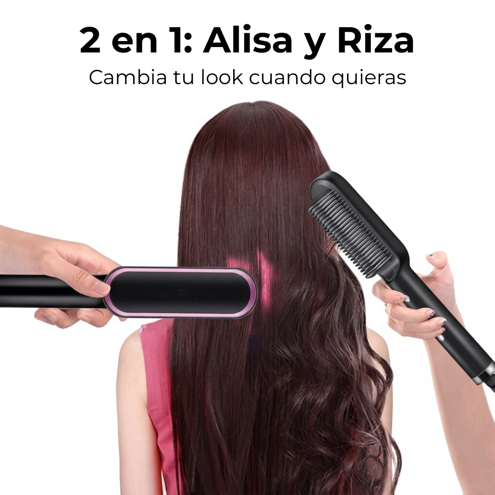 Cepillo Plancha Alisador 3 en 1