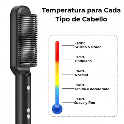 Cepillo Plancha Alisador 3 en 1