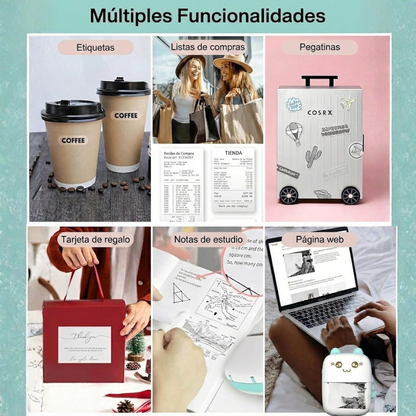 Mini Impresora Térmica Bluetooth
